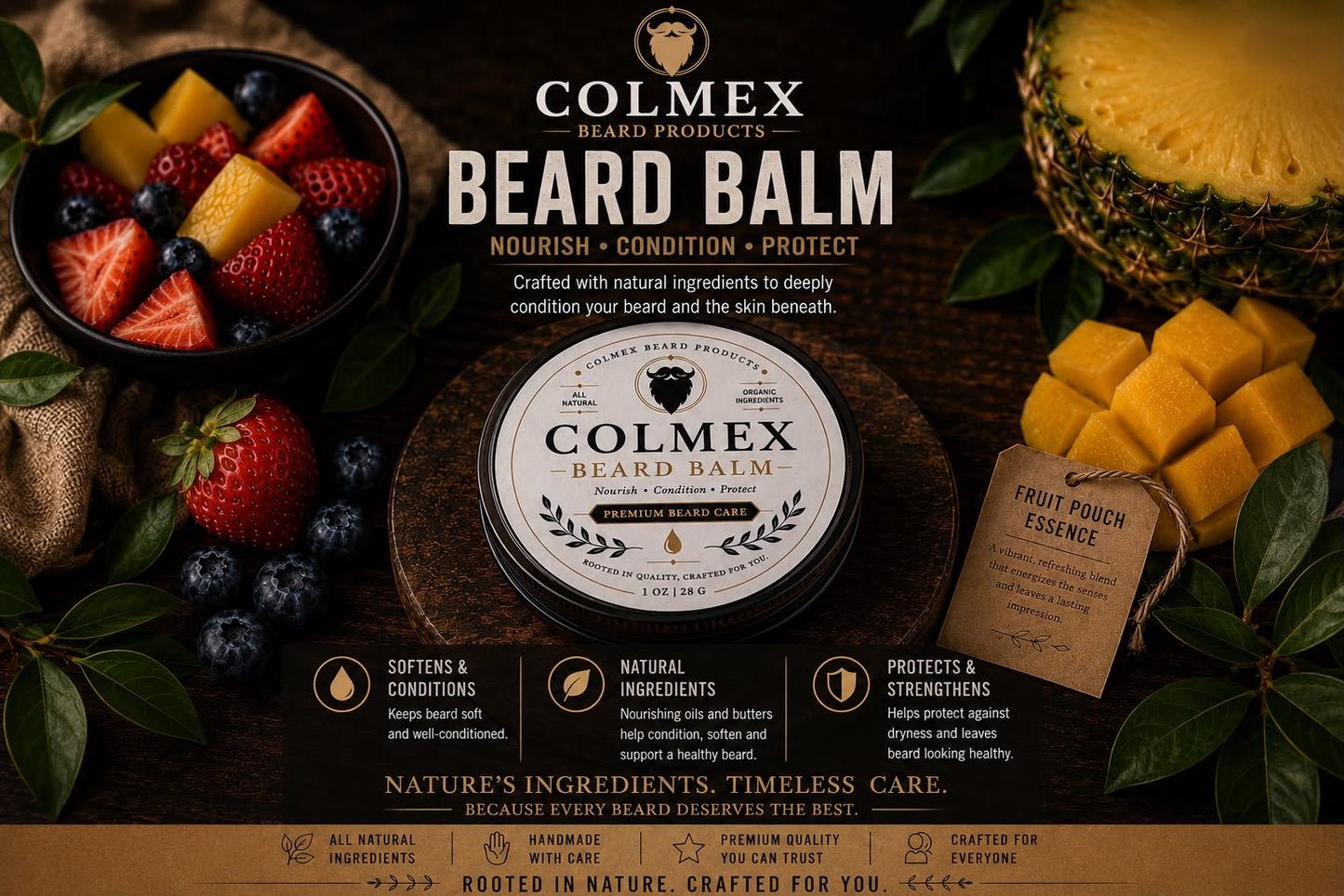1oz Fruit Punch Beard Balm