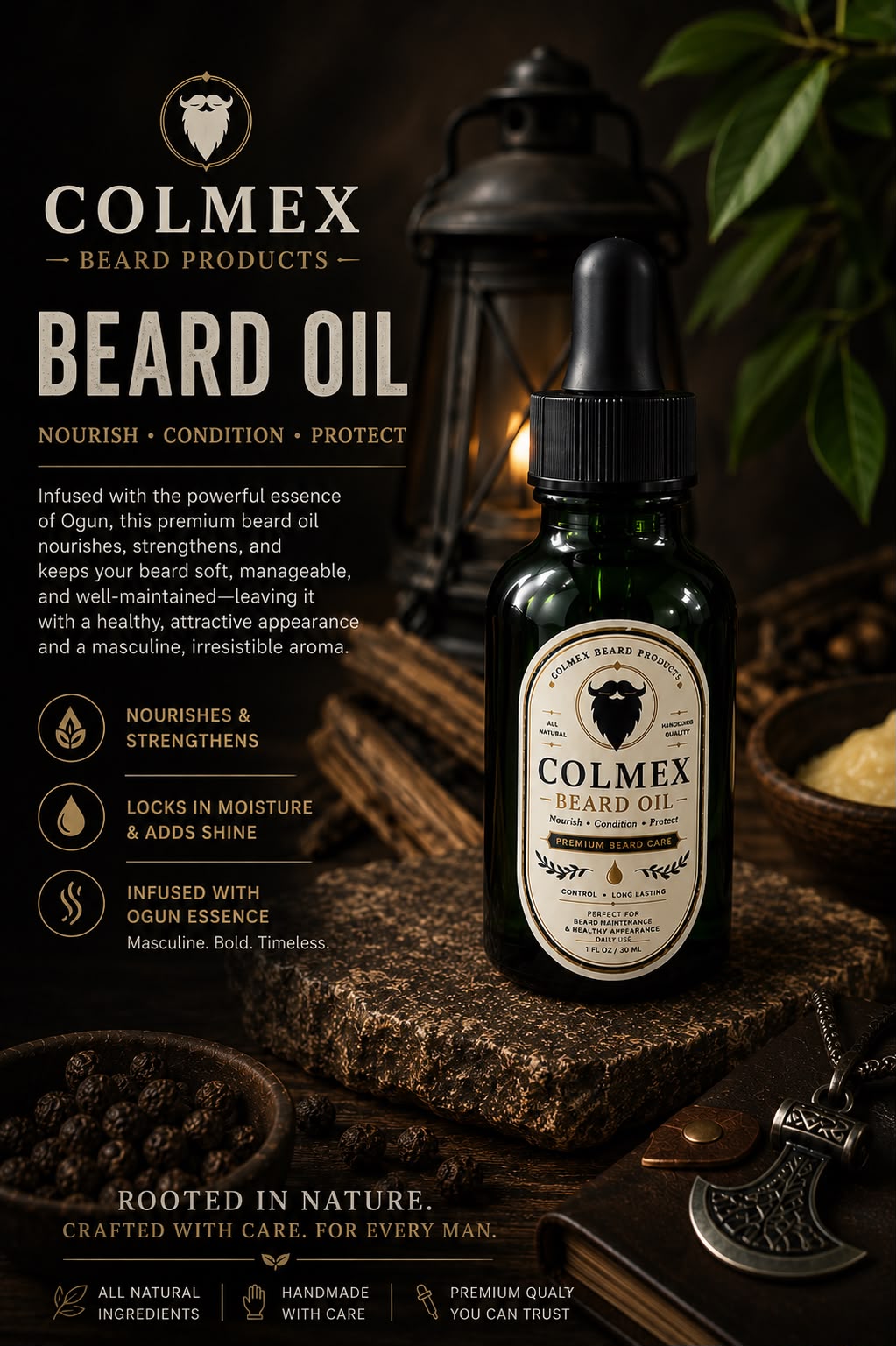 Ogun beard oil 1oz