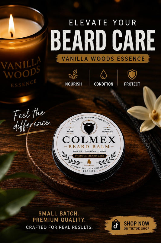 1oz Vanilla woods beard balm