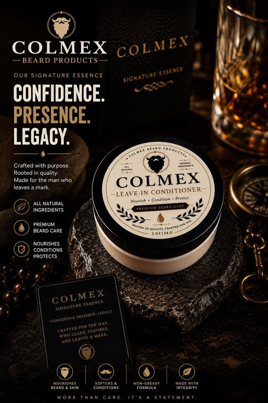 Leave-in Beard Conditioner 2oz Nitro Fusion Colmex signature essence