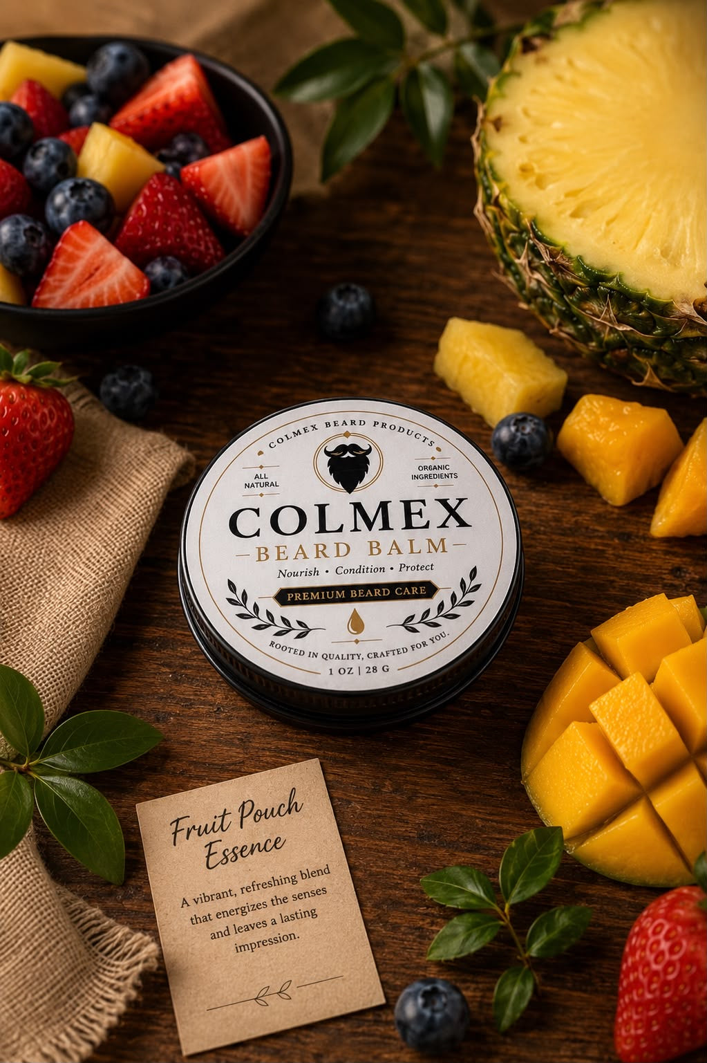 1oz Fruit Punch Beard Balm