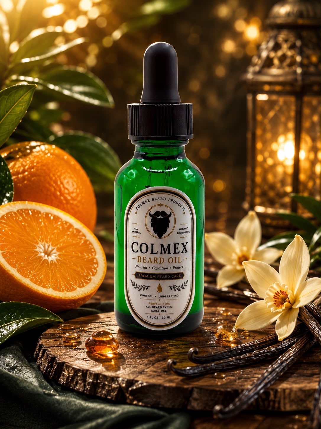 Vanilla orange beard oil